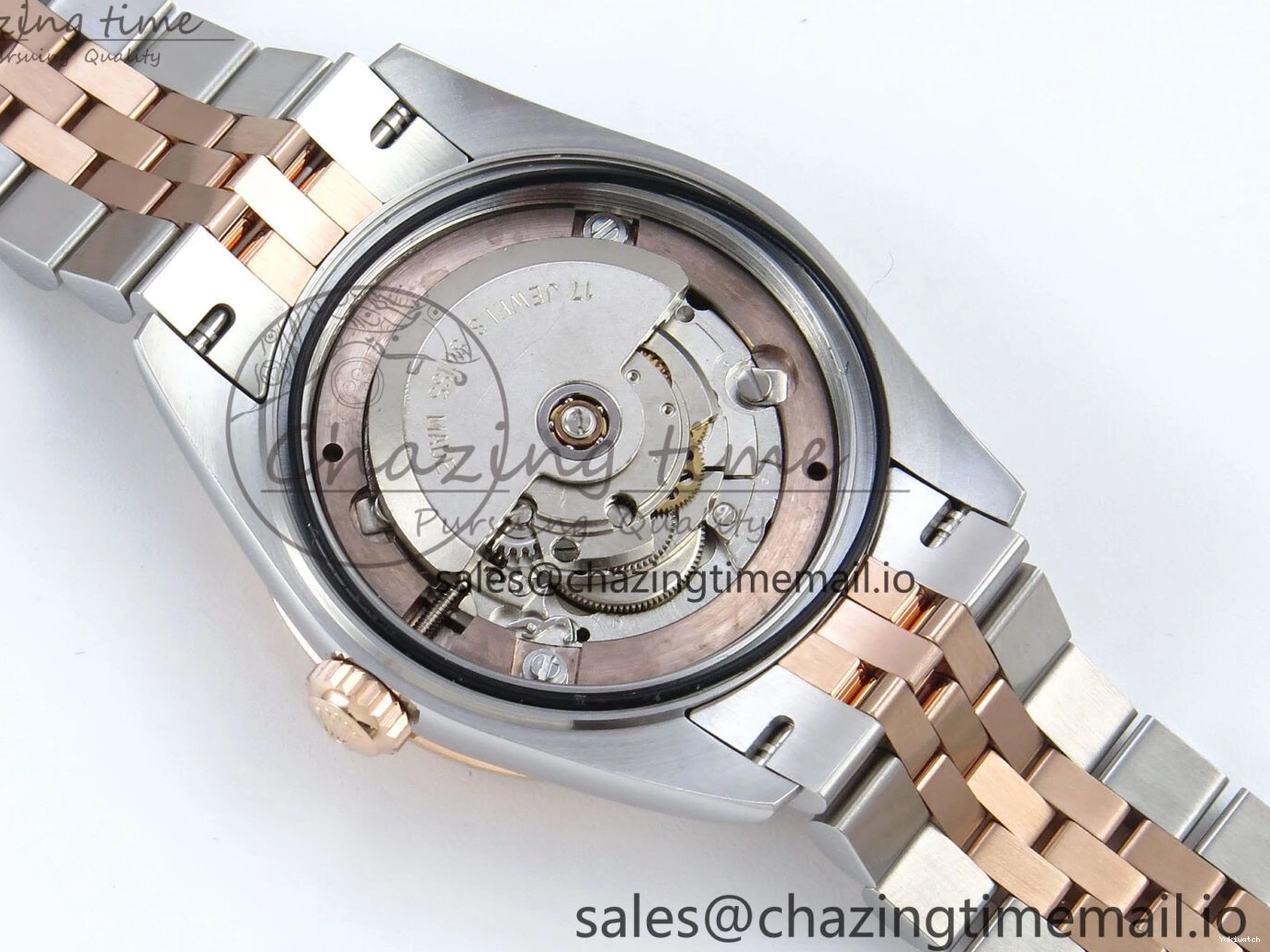 Bezel Diamonds DateJust 278381RBR Diamonds ARF 904L 1:1 Steel Dial Bracelet SS RG 31 Jubilee Edition Brown Best on ETA 2688 0402